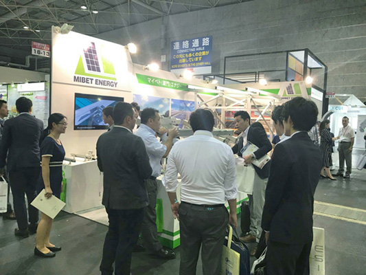 Focus on OSAKA 2017 Mibet “Aerospace-grade” Material Application in Solar Mounting Solution Gain Praises from Domestic and Oversea Visitors