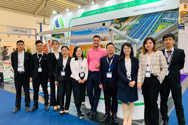 Wonderful Review of Intersolar 2019I Mibet New Energy Usher in a New Epoch of” Photovoltaic Bracket “