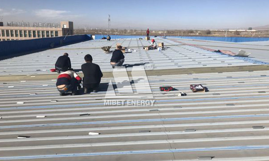solar roof racking