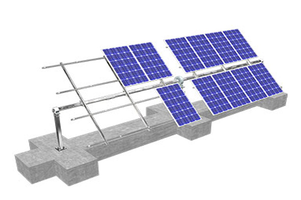  Smart Tilt Single Axis Tracking Solar Mounting System