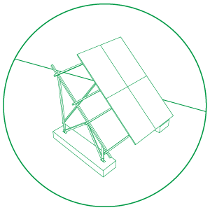 MRac Ground Solar PV Mounting System