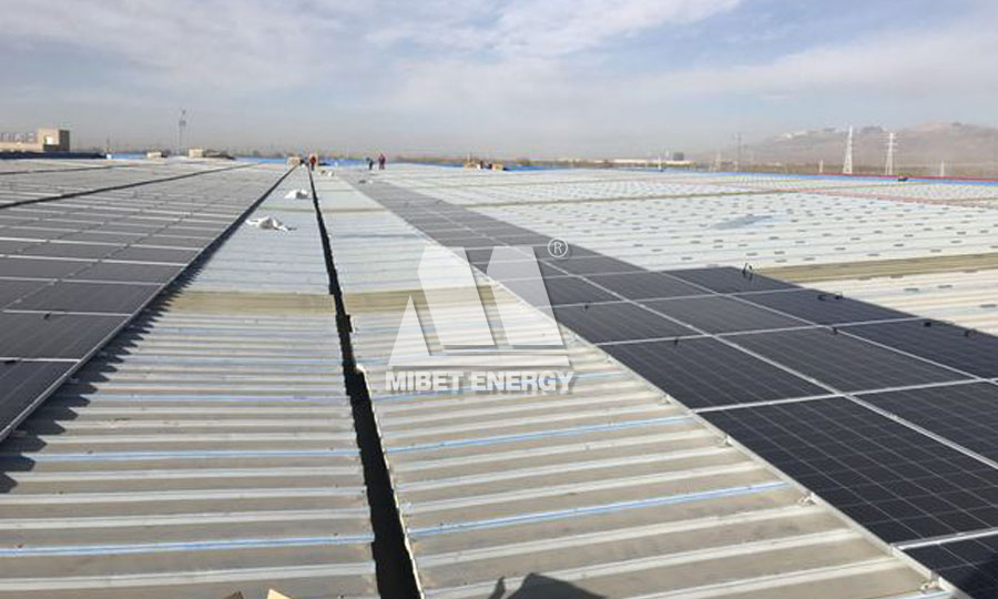 rooftop solar mounting structure