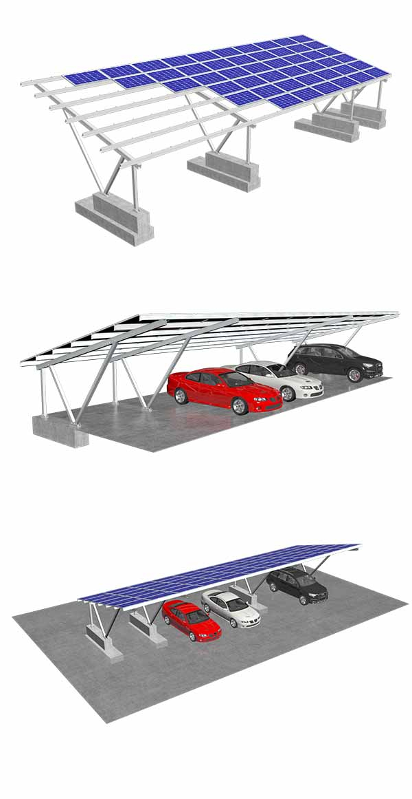 solar carport mounting
