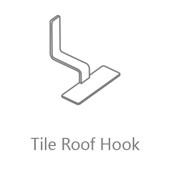 Solar Tile Roof Hook Mounting Bracket