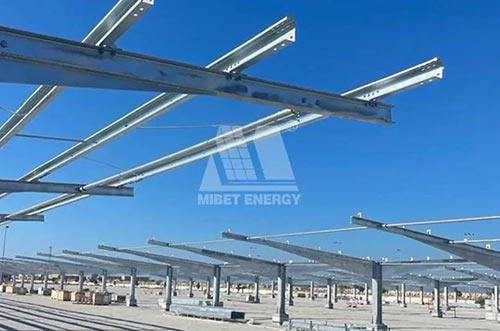 Mibet 1.8 MW Bahrain Solar Carport Project Completed