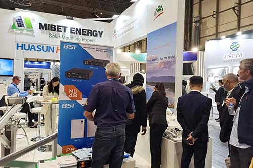 Mibet Showcases PV Racking Systems at UK Solar & Storage Exhibition 2023