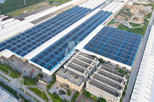 21.5 MW Roof Project Completed in Guangdong, China