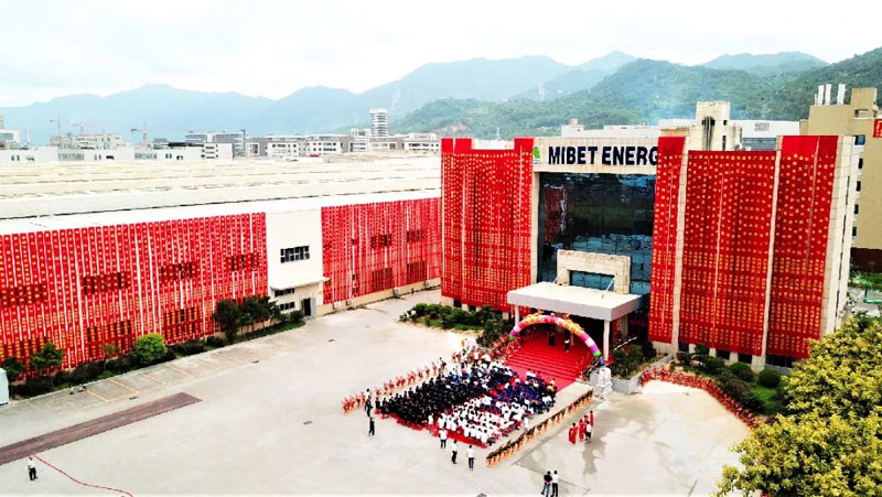 Ceremony forRelocation–Mibet Energy 9th Anniversary