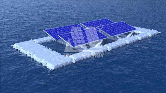 Floating PV Mounting System to MENA