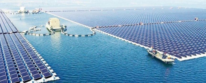 Floating Solar Power Plant in China