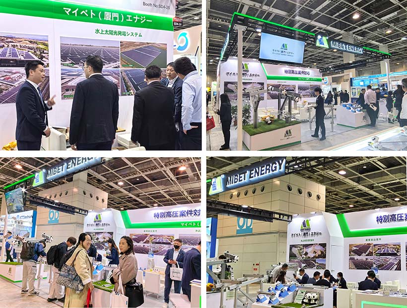 Osaka Smart Energy Week - Guests are interested in our products