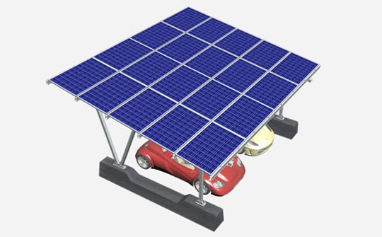 Aluminum Solar Carport Stand Structure