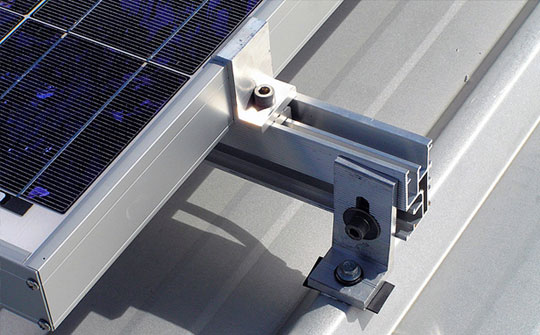 solar panel mounting brackets for metal roof